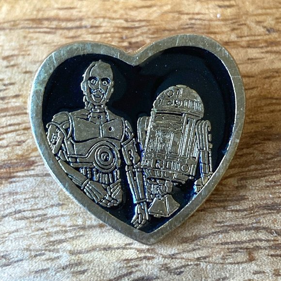 2012 R2D2 CP3O Heart Pin by The Variety Club - Picture 2 of 5
